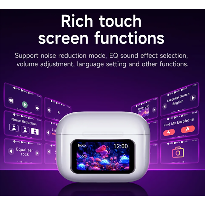 Picture of Hoco EW72 Touch Screen ANC True Wireless Earphones