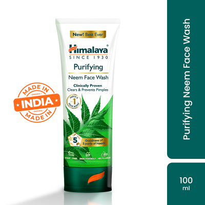 Picture of Himalaya Purifying Neem Face Wash 100ml Indian Pack