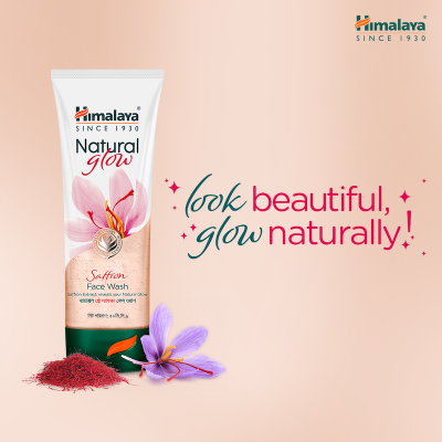 Picture of Himalaya Natural Glow Saffron Face Wash 50ml