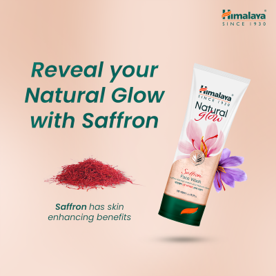 Picture of Himalaya Natural Glow Saffron Face Wash 50ml