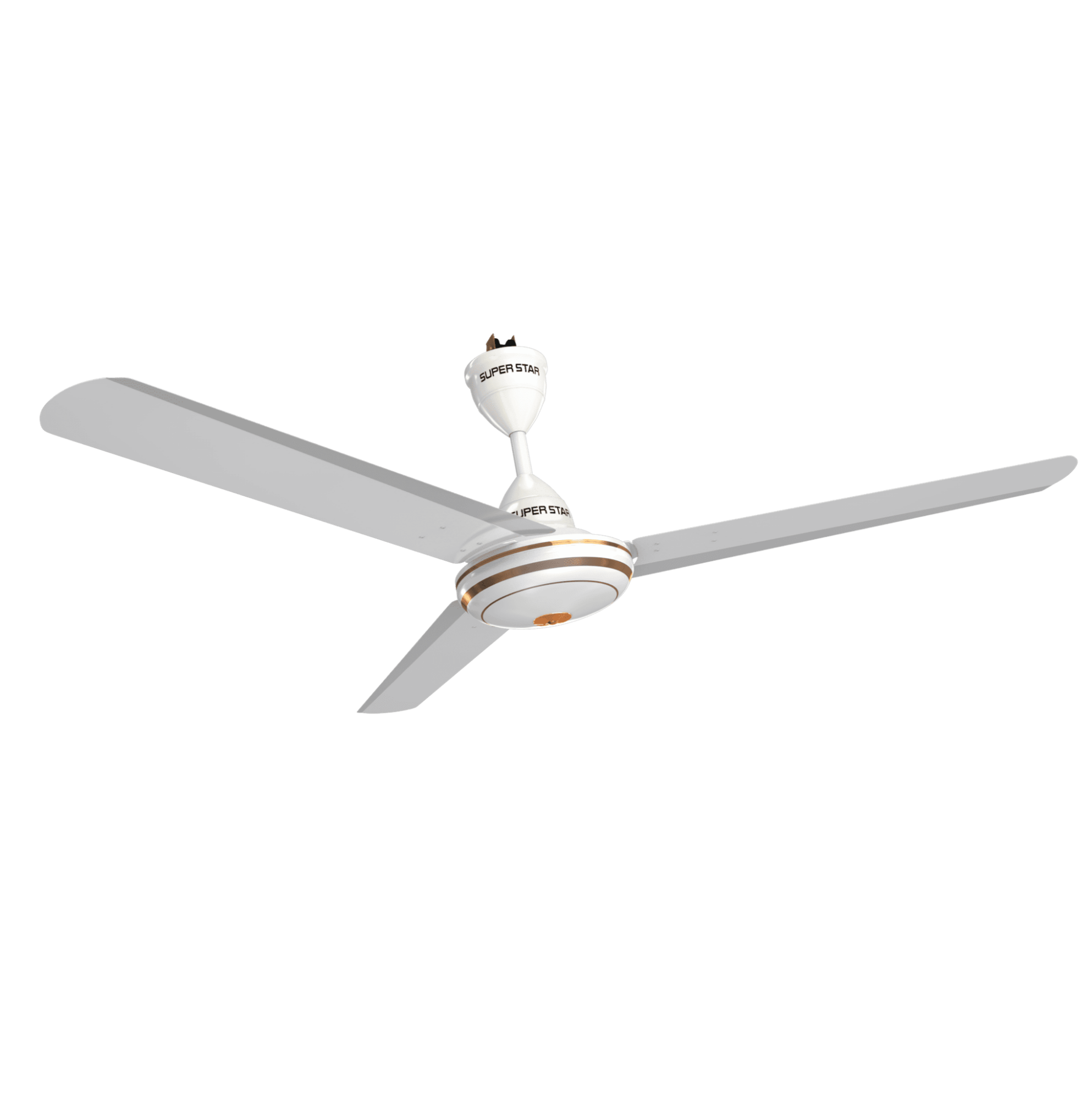 Picture of Super Star Diamond Ceiling Fan 56 Inch-White Color-56"