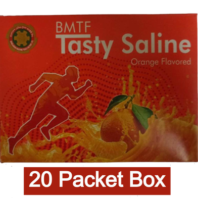 Picture of BMTF Tasty Saline – Orange Flavor (20 Packet Box)