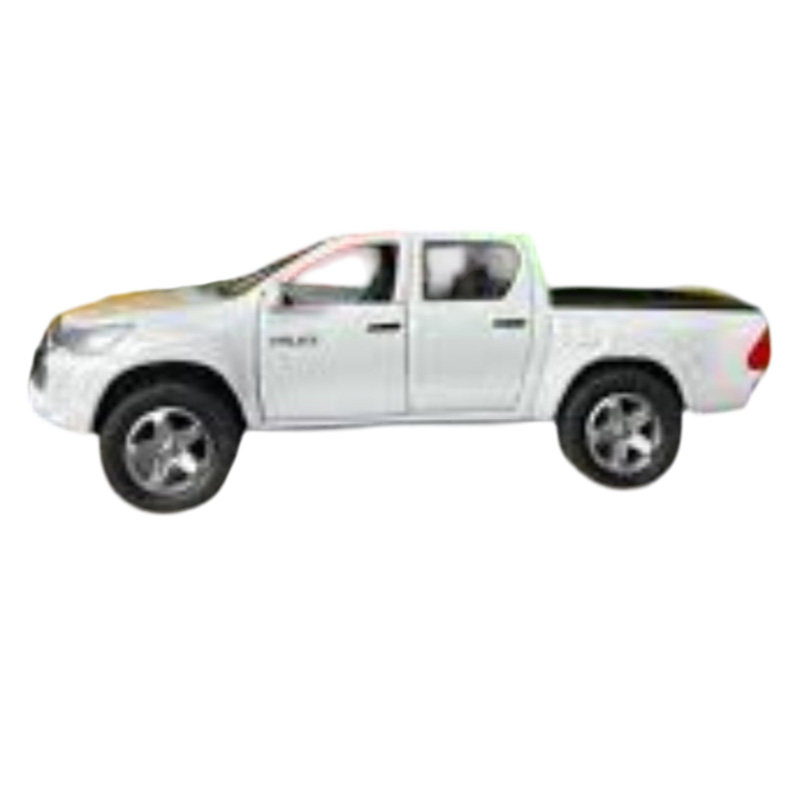 Picture of 1 PC 1:36 Toyota Hilux Pickup Diecast Alloy Car Premium Model Vehicle Metal Toy Model Pull back Sound Light(Multicolor)