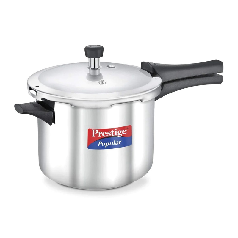 Picture of Prestige stainless steel pressure cooker 5 litre(Silver)