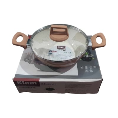 Picture of 28CM Kiam Karai With Glass Lid CERAMIC(Multicolor)