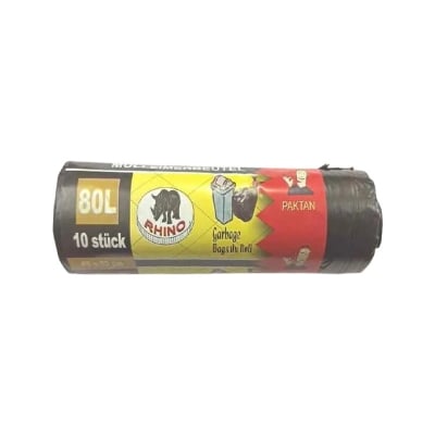 Picture of High Quality - Roll 10 pc 80 liter garbage bag - Easy to Use And Maintain - Refine and Excellent - Reliable and Durable(Multicolor)