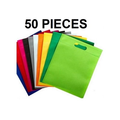 Picture of Colorful Tissue Shopping Bag 30gsm 50 Piece 8*11(Multicolor)