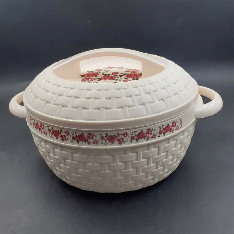 Picture of KIAM Flora Stainless Steel Designer Food Hot pot - 1300 ML(Multicolor)
