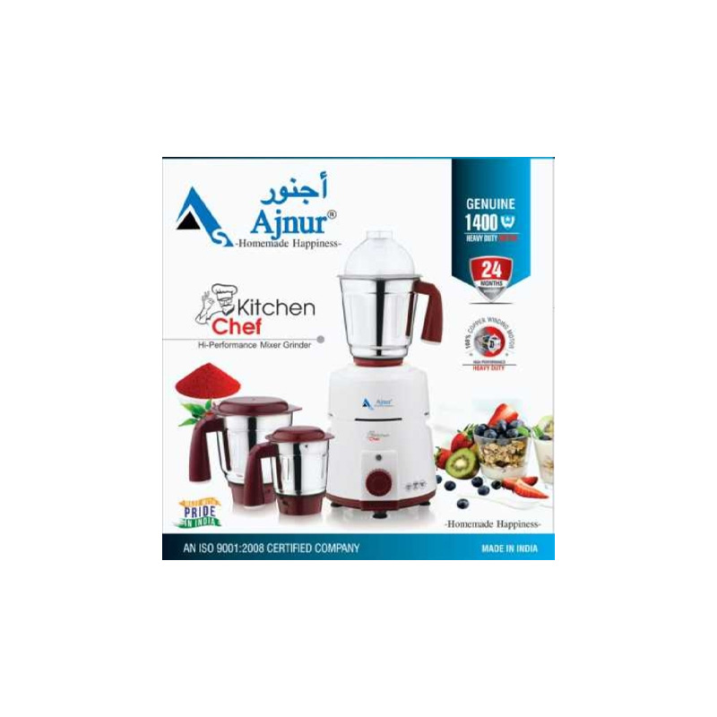 Picture of 1400 WATT Ajnur Kitchen Chef Blender Plus Mixer Grinder