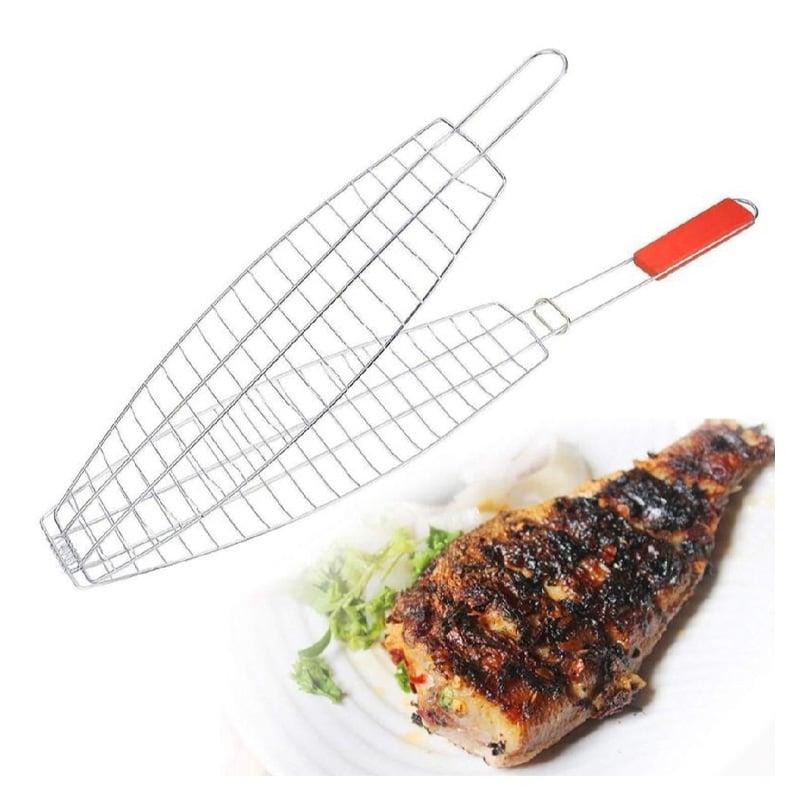 Picture of 1 PC BBQ Grilling Net  Big Size (67 X 15 cm)(Multicolor)