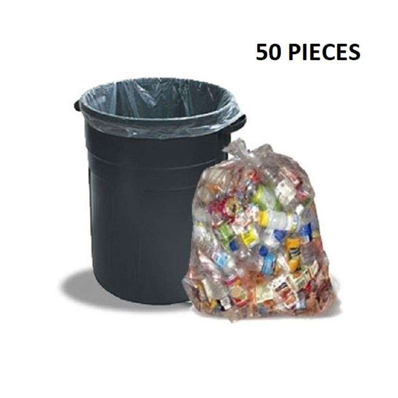 Picture of Trash Bags 16x20 inch Garbage Bag / Waste Bag / Laundry bag/ Storage bag(Transperent50)