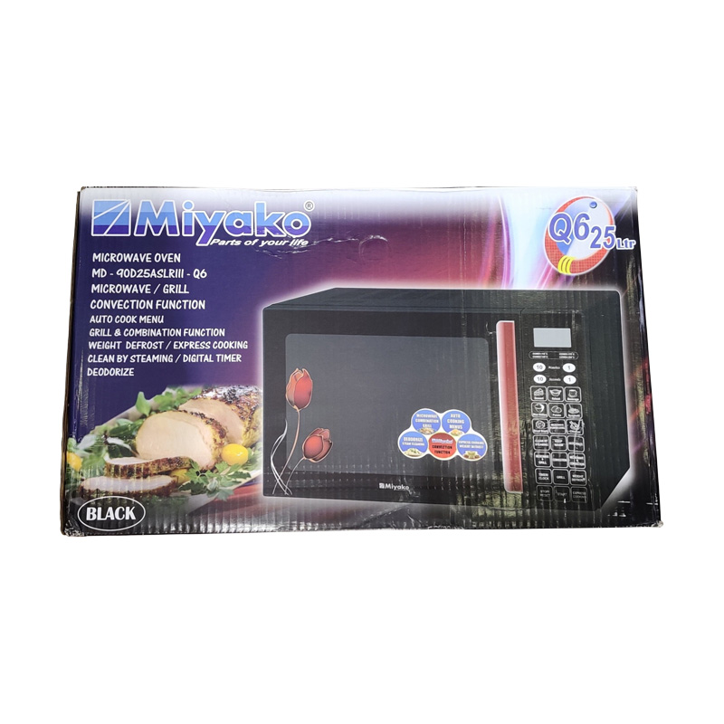 Picture of Miyako Microwave Oven Q6 25 Liter (Convection)(Black)