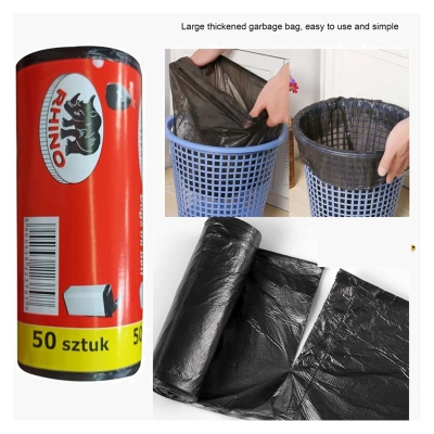 Picture of Garbage bags on roll 50pcs For lite use(Multicolor)