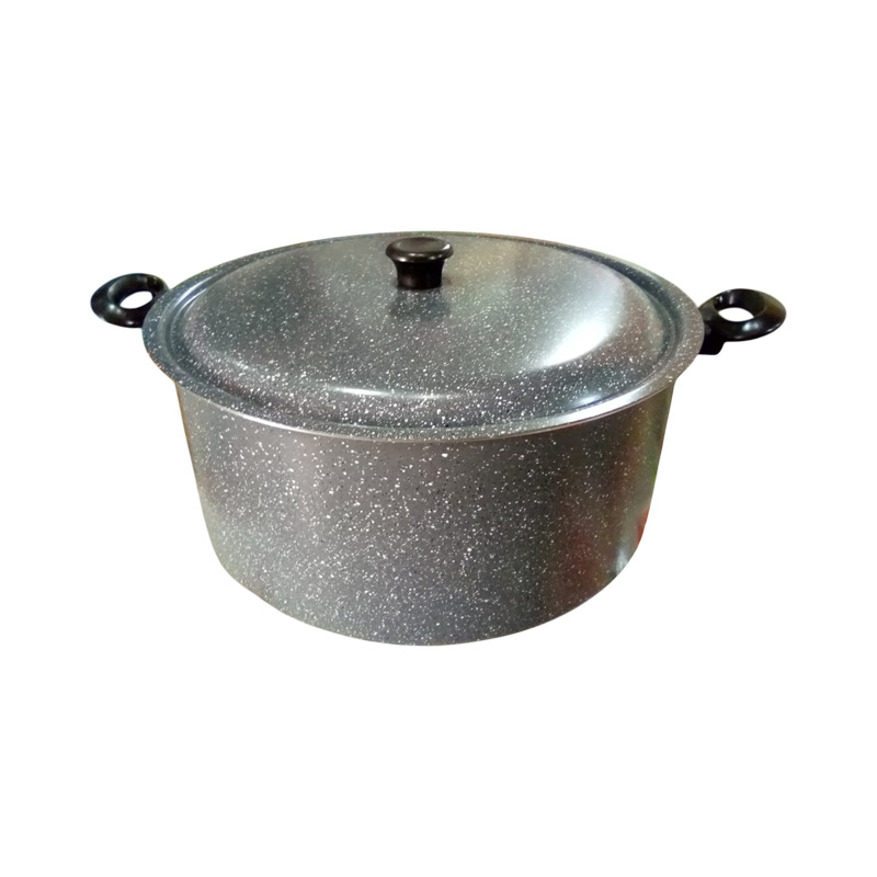Picture of Kiam 40cm Marble Coated Party Casserole With Lid(Multicolor)