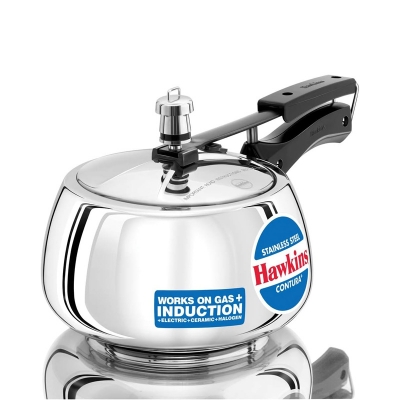 Picture of Hawkins Contura SS Pressure Cooker 5 LTR INDUCTION(Multicolor)