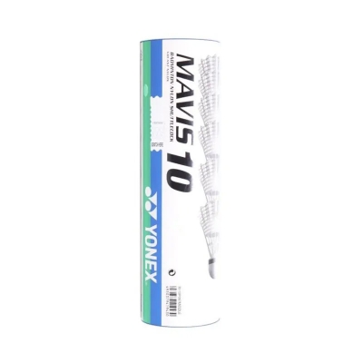 Picture of 12 Pcs Yonex Mavis 10 Nylon Shuttlecock(White)