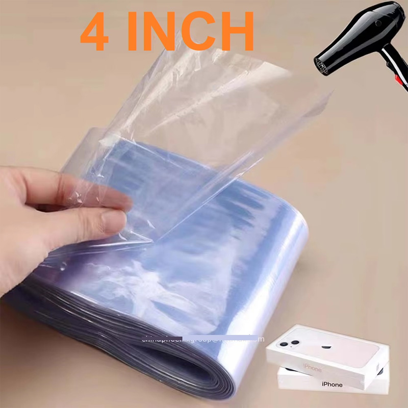 Picture of 4.5 INCH 1 Kg PVC Heat Shrinkable Tubing Transparent Film(4.5 INCH)
