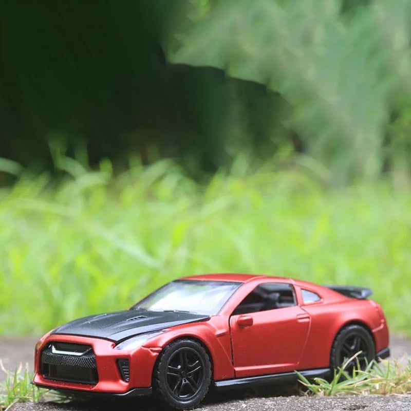 Picture of 1PC Nissan car 1:36 model children's car model boy mini car simulation toy car metal car(Multicolor)