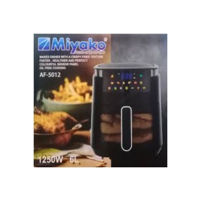 Picture of Miyako 6 Liter Air Fryer AF-5012 Digital Touch Control Panel(Multicolor)
