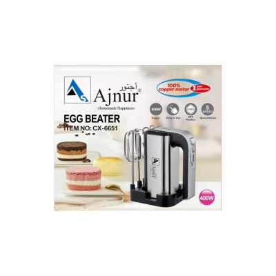 Picture of 400 WATT Ajnur Egg Beater CX-6651(Multicolor)