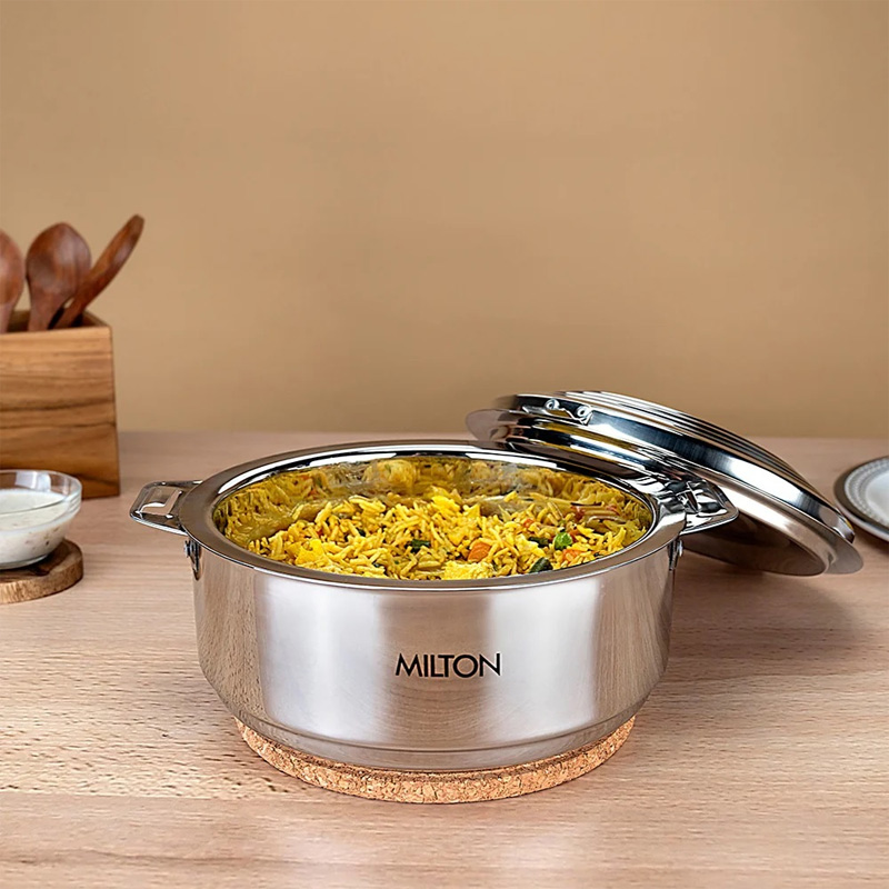 Picture of Milton Galaxia Stainless Steel Casserole 5000ML(Multicolor)