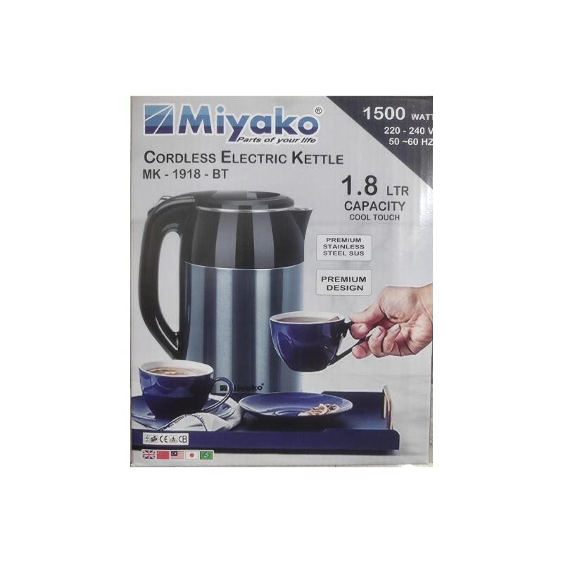 Picture of 1.8 Liter Miyako Electric Kettle MK-1918(Multicolor)