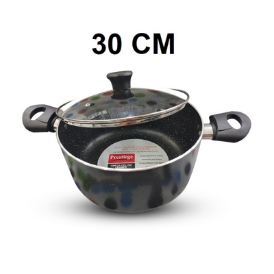 Picture of Prestiege INDUCTION Casserole with Glass Cover 30 CM (MULTIPLE COLOR)(Multicolor)