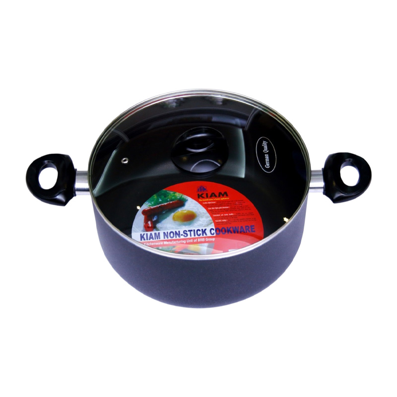 Picture of Kiam sospan 30CM with glass lid (Induction)(Multicolor)