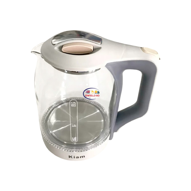 Picture of Kiam Electric Kettle (Glass) BL-002 (1.8Ltr)(Multicolor)