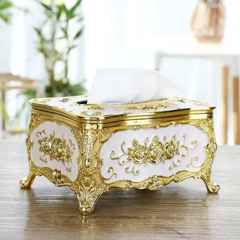 Picture of Universal Luxury European Style Acrylic Tissue BoxFashion High Grade Home/ Office/ Hotel/ Car Facial Tissue Box(Multicolor)