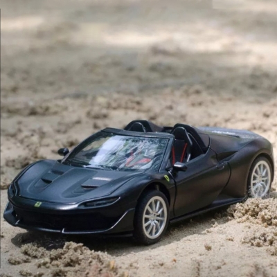 Picture of 1PC Ferrari J50 Diecast Alloy Car 1:32 Supercar Vehicles Metal Car Model Car Sound Light Toys For Gift(Multicolor)