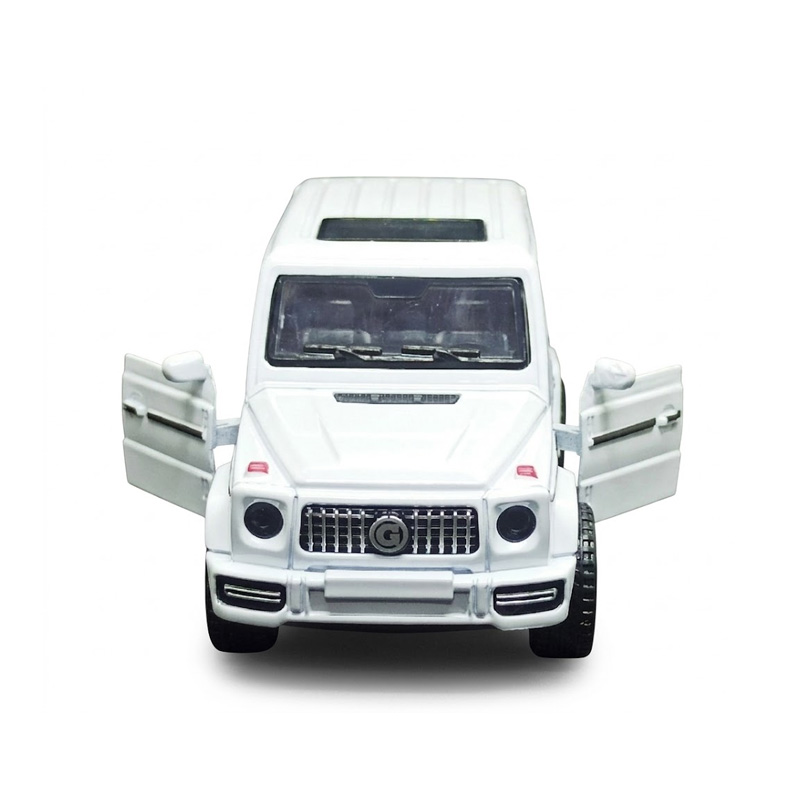 Picture of 1 PC Mercedes Benz AMG G63 White 1:36 alloy metal body model toy car for kids boys gift(Multicolor)