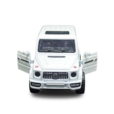 Picture of 1 PC Mercedes Benz AMG G63 White 1:36 alloy metal body model toy car for kids boys gift(Multicolor)