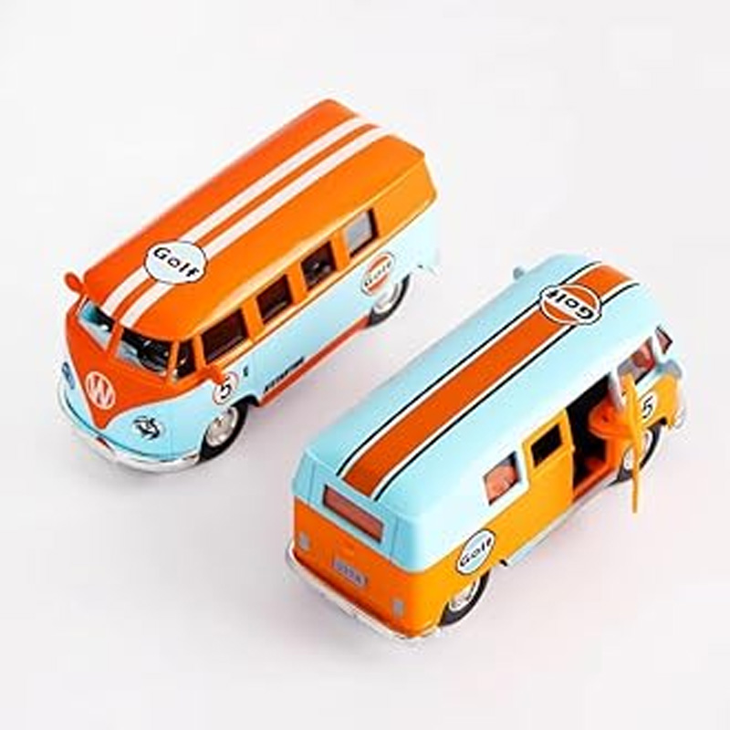 Picture of 1 PC 1:36 Volkswagen GOLF Diecast Alloy Car Premium Model Vehicle Metal Toy Model Pull back Sound Light(Multicolor)