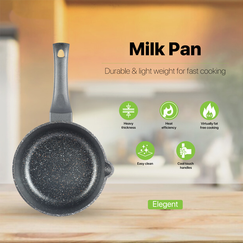 Picture of BD-KOR MILK PAN (18 CM) Non-Stick Premium Marble Coating(Multicolor)