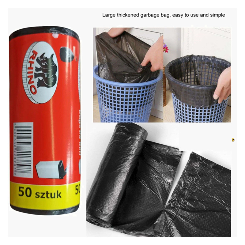 Picture of Garbage bag roll 50 pieces - Dustbin(Multicolor)