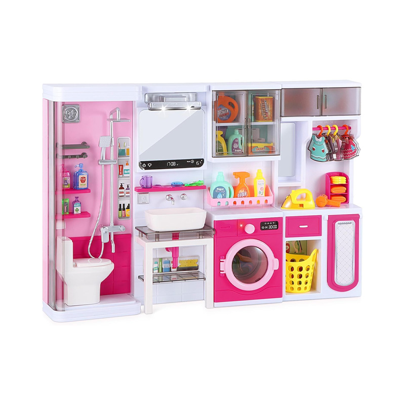 Picture of HOME TOILET Play Set Pretend Roll Play Toys(Multicolor)