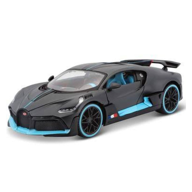 Picture of 1PC 1:32 DIVUE Bugatti Toys Car Metal For Kids With Openable Doors Flashing Light and Musical Sound Die Cast Metal Car(Multicolor)