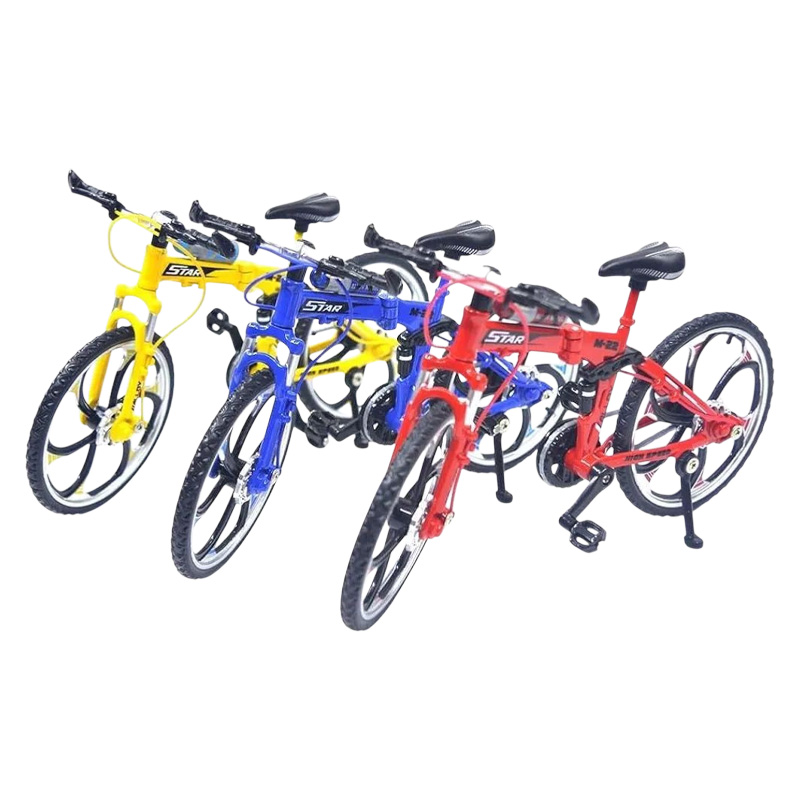 Picture of 1 PC Racing Bicycle Mountain Bike Mini Dirt Bike Bicycle Model Cool Boy Toy, For Kid, Multicolor(Multicolor)