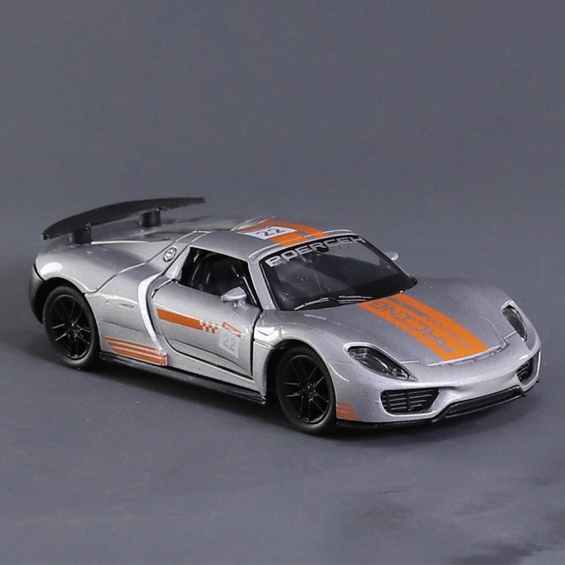 Picture of 1PC Porsche 1:36 alloy sports car model(Multicolor)