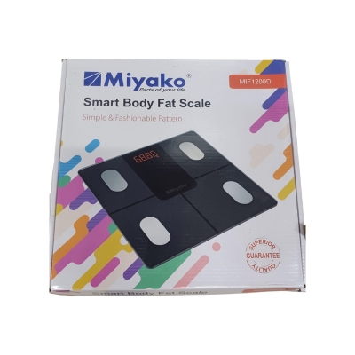 Picture of Miyako Digital Weight Machine MIF 1200D Smart Body Fat Scale(MulticolorMIF1200D)