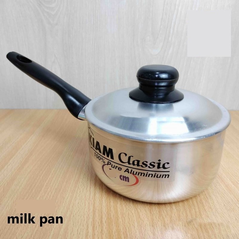 Picture of Kiam Aluminium Milk Pan 14CM With Lid(14CM)