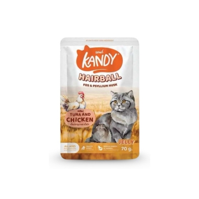 Picture of 1PC Kandy Cat Wet Food Hairball Formula 70g(70 gm,)