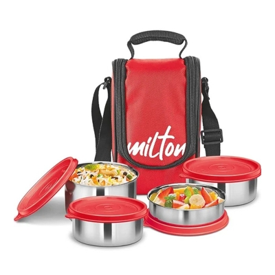 Picture of Milton Tasty Stainless Steel Lunch Box(Multicolor)