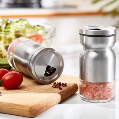 Picture of 1PC Salt and Pepper Shaker with Adjustable Pour holes(Multicolor)