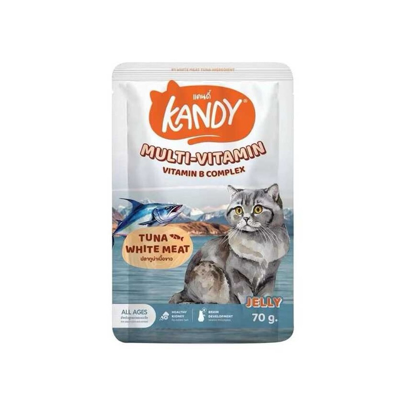 Picture of 1 PC Kandy Cat Wet Food Multi-Vitamin Formula 70g(70 gm,)