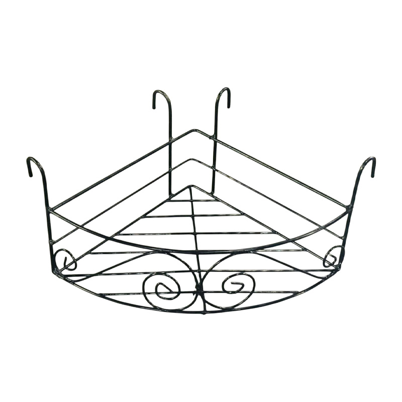Picture of 1PC Hanging Corner Mount Storage Rack Organizer Kitchen rack Furniture space savers 10 / 10 Inches(Multicolor)