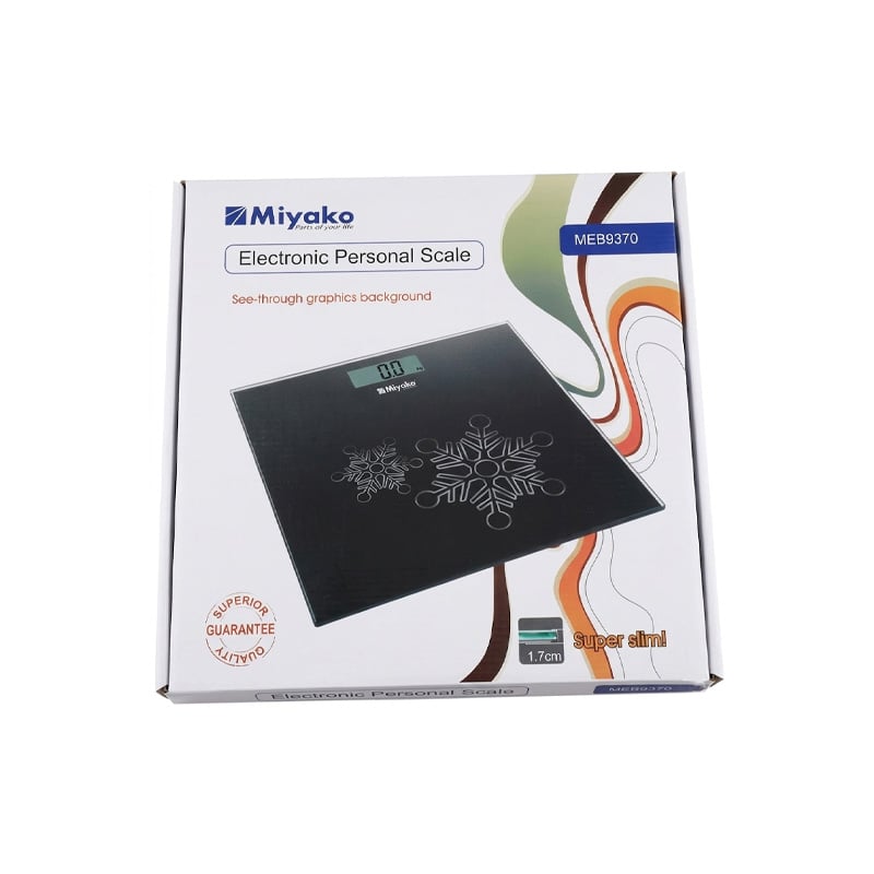 Picture of Miyako Digital weight scale MEB9370 Super slim(MulticolorMEB9370)