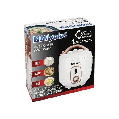 Picture of 1 Liter Miyako Smart 3D Rice Cooker MCM-P2510(Multicolor)