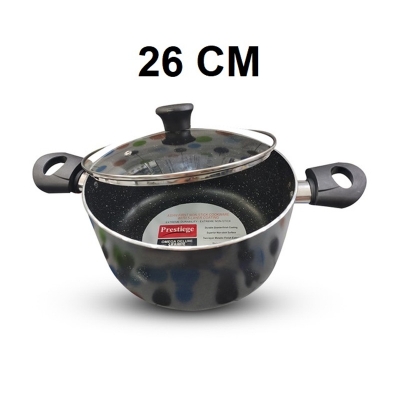 Picture of Prestiege INDUCTION Casserole with Glass Cover 26 CM (MULTIPLE COLOR)(Multicolor)